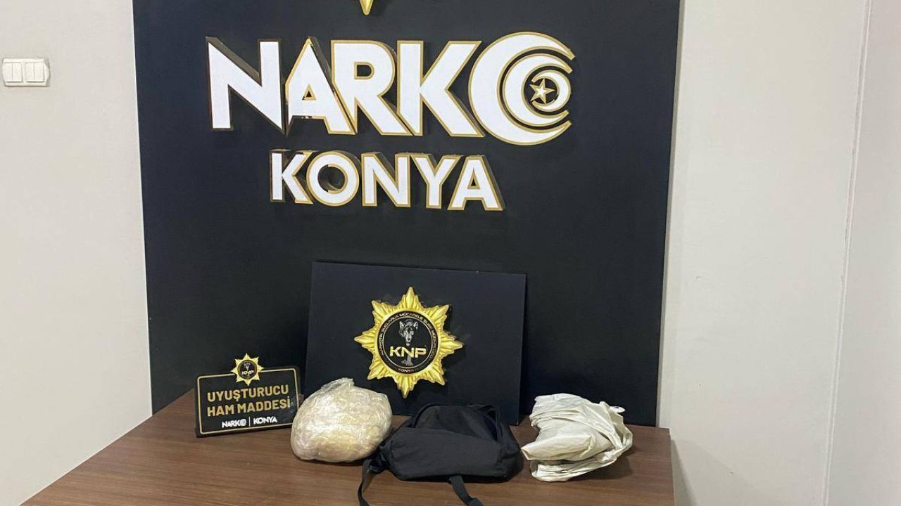 Konya'da 600 kilo uyuşturucu yapımında kullanılabilecek ham madde yakalandı