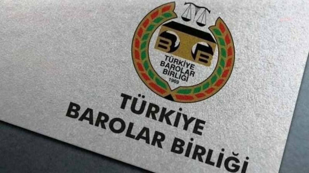 TBB'nin duyurusuna göre baro başkanları İstanbul'da bir araya geliyor