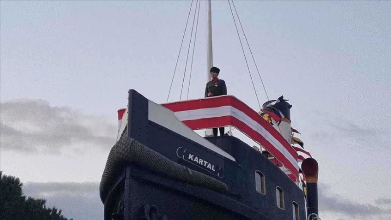 Atatürk'ün Tarihi Sözü Çanakkale Deniz Müzesi'nde Sergilenen İstimbotla Yaşatılıyor