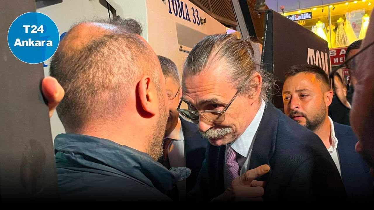Erdal Beşikçioğlu, Ankara'daki Protestolarda TOMA'nın Önüne Geçti