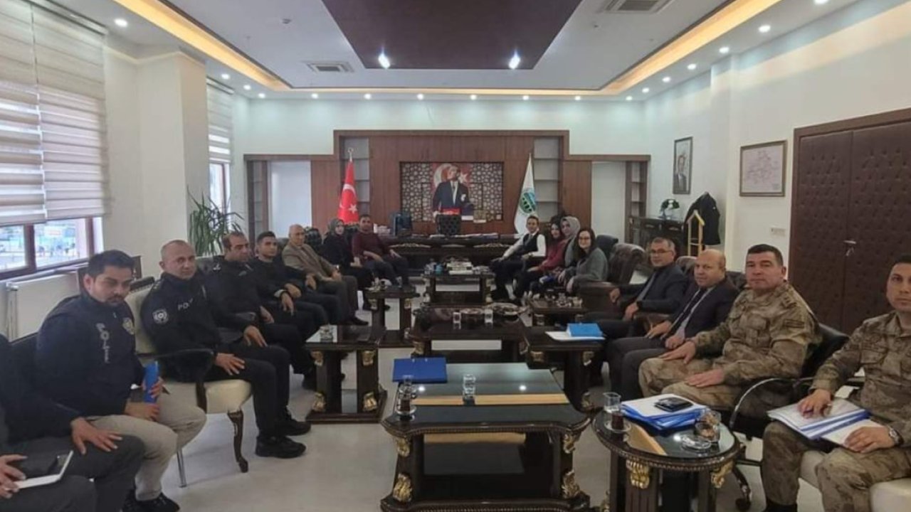 Nurdağı'nda Kritik Seçim Güvenliği Toplantısı Gerçekleştirildi