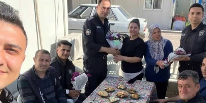 Nurdağı'nda Polis Haftası'na Özel Sürpriz